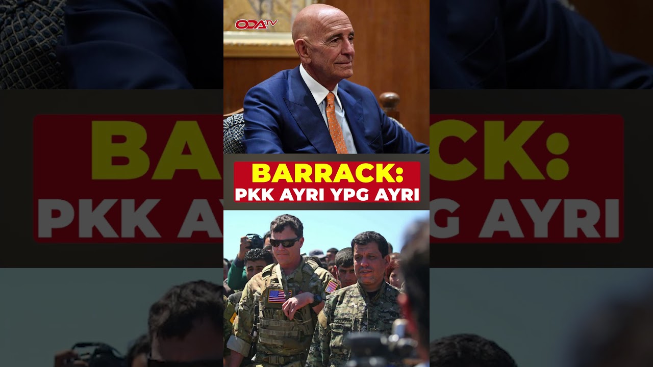 Tom Barrack ağzındaki baklayı &ccedil;ıkardı: PKK ayrı, YPG ayrı