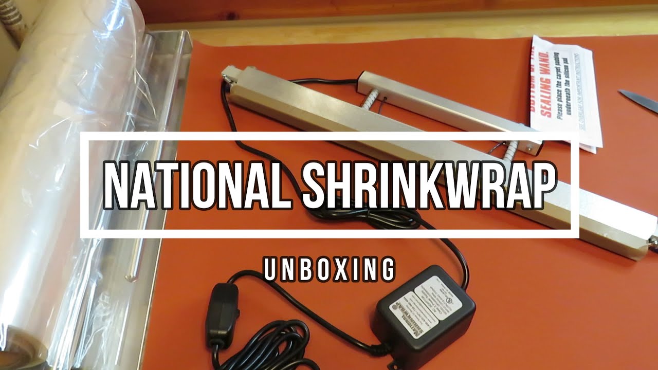 National shrink wrap unboxing, set up and demonstration