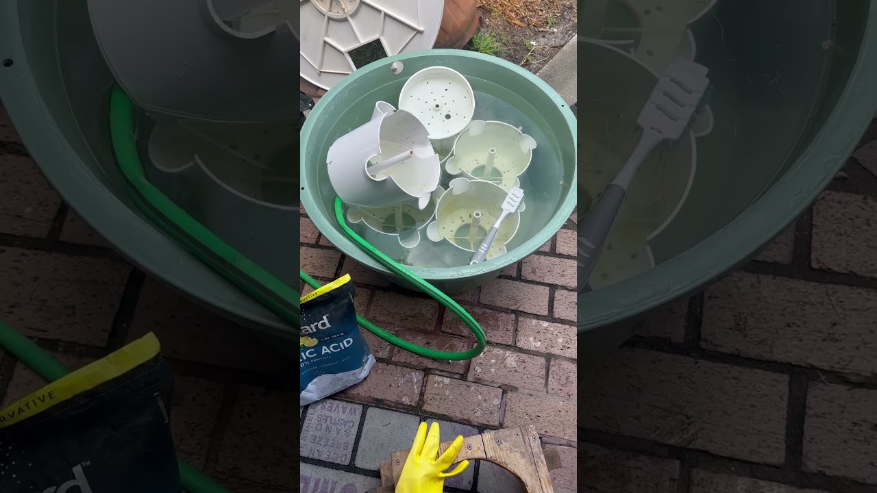 Tower garden Cleaning how to video