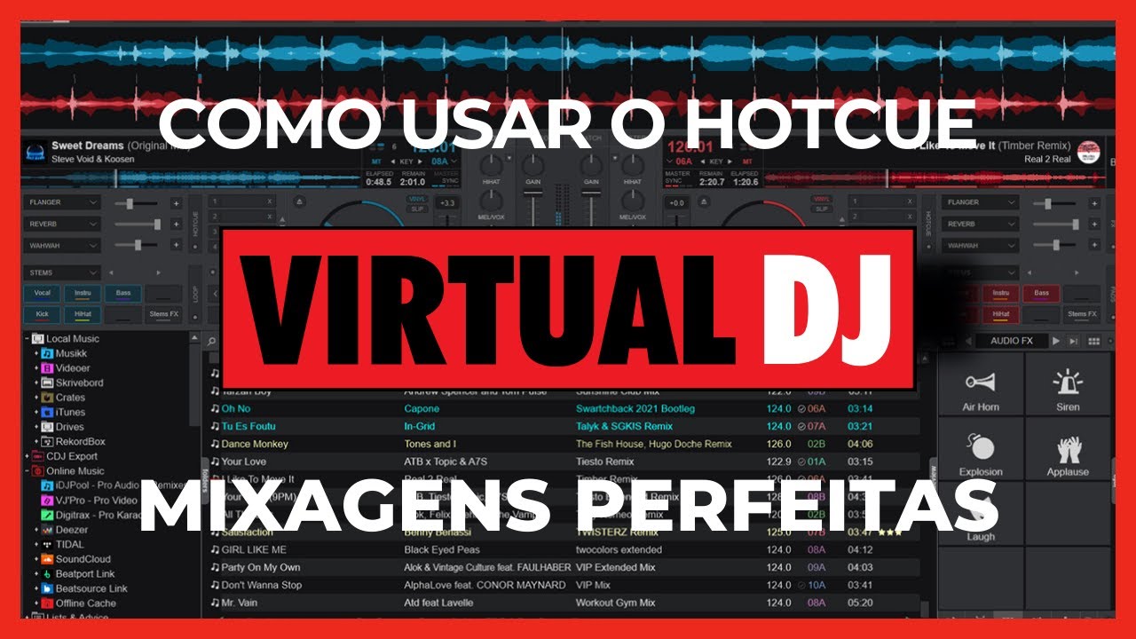 Como Usar o Hotcue do Virtual DJ Corretamente