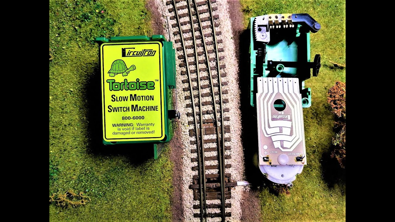 Tutorial Tortoise pulizia motore per scambi - switch machine cleaning