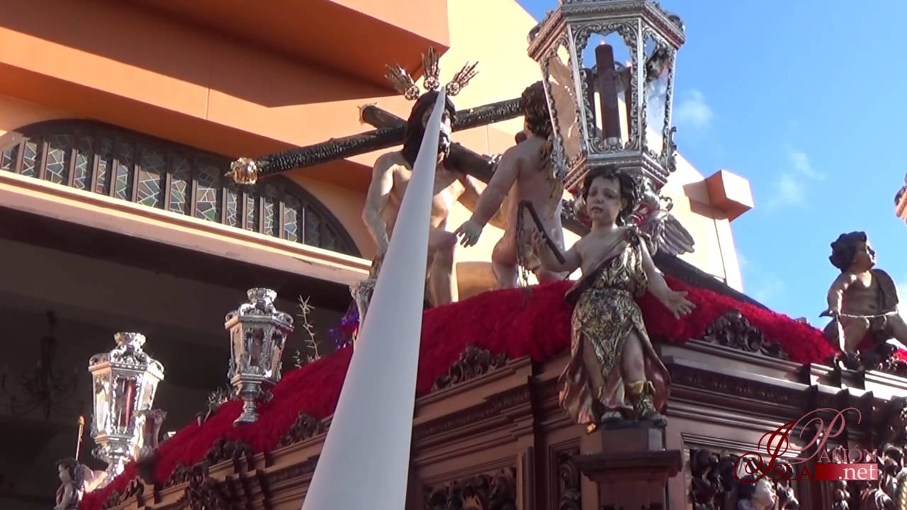 Salida del Cristo de Humildad y Paciencia - Semana Santa de San Fernando 2016