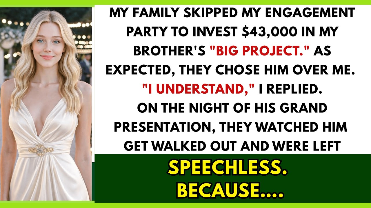 My Family Skipped My Engagement Party To Support My Brother's 