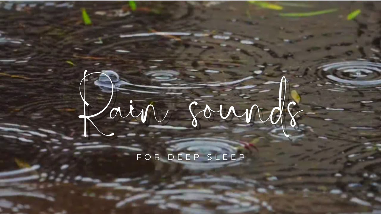 Rain ASMR for deep Sleep | Relaxing Rain Sounds to Calm Mind & Reduce Stress