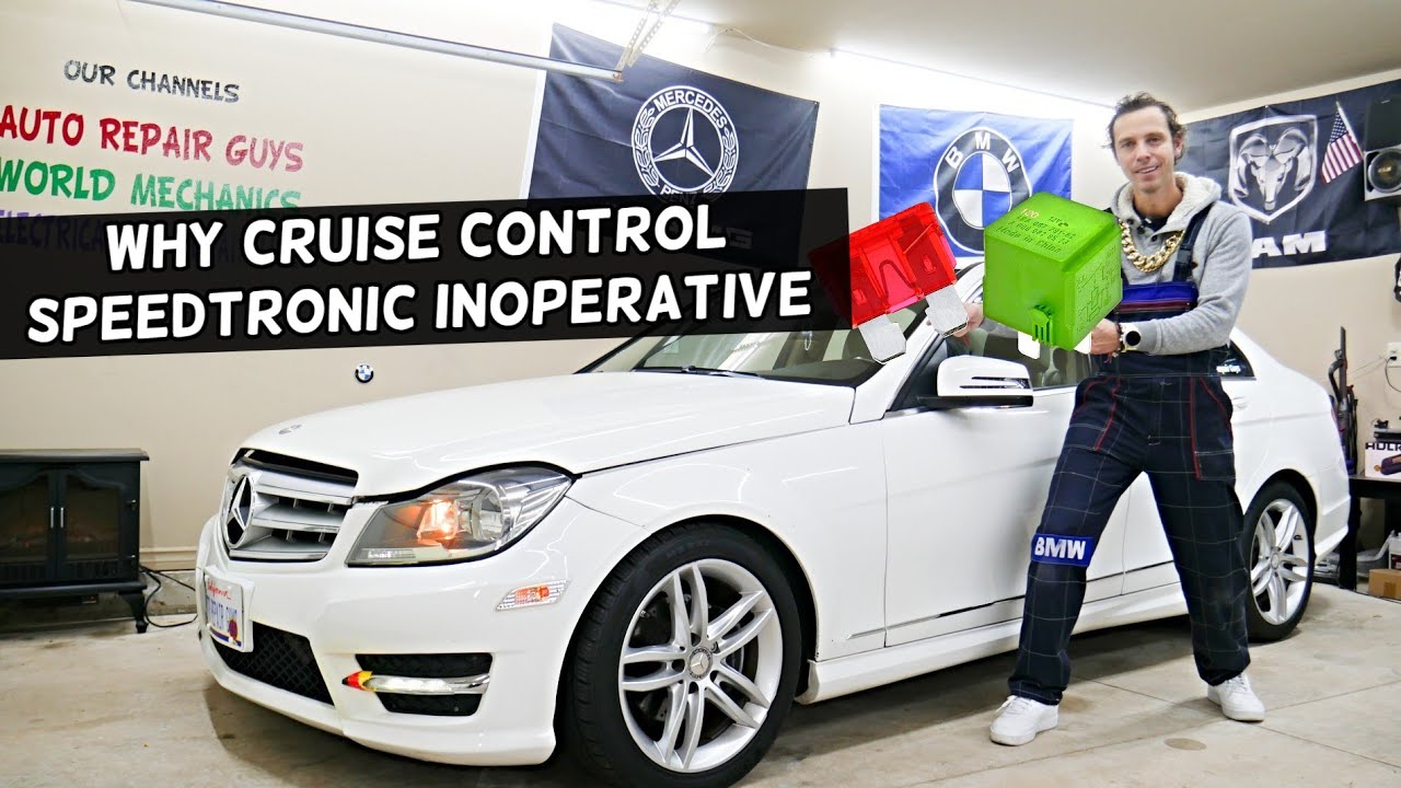 Why Cruise Control and Speedtronic Inoperative MERCEDES W204 C250 C300 C180 C200 C220 C280 C320 C350