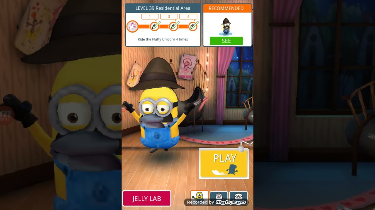 Despicable Me Minion Rush Rare Purple Minion Costume Glitch