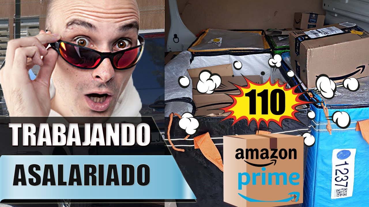 UN RUSO TRABAJANDO COMO REPARTIDOR ASALARIADO POR AMAZON En España