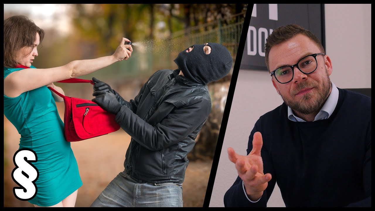 Ab wann ist es Notwehr? | Rechtsanwalt erklärt | André Miegel