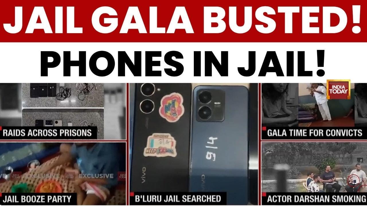 Karnataka Jail Busted: 30 Phones Seized in Bengaluru Jail After India Today Expose | India Today