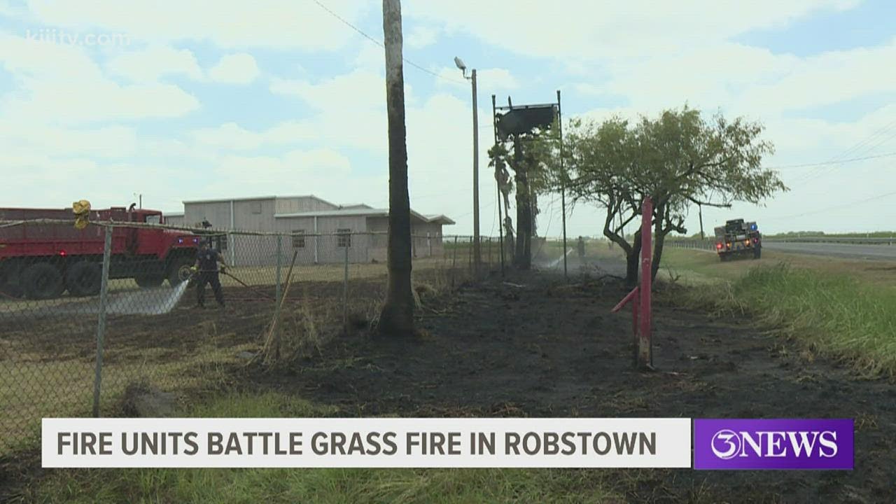 Corpus Christi, Annaville Fire Departments respond to brush fire