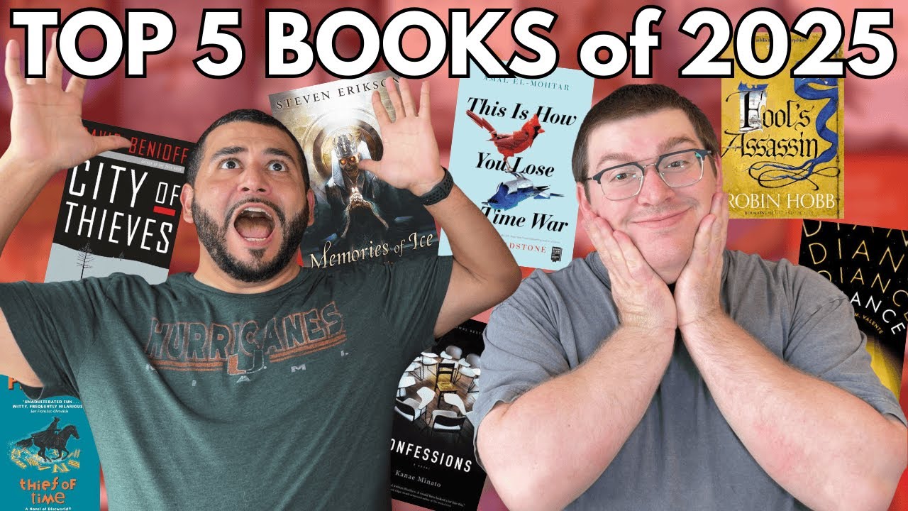Top 5 Best Books of 2025 - We Absolutely LOVED These | Top 5 List