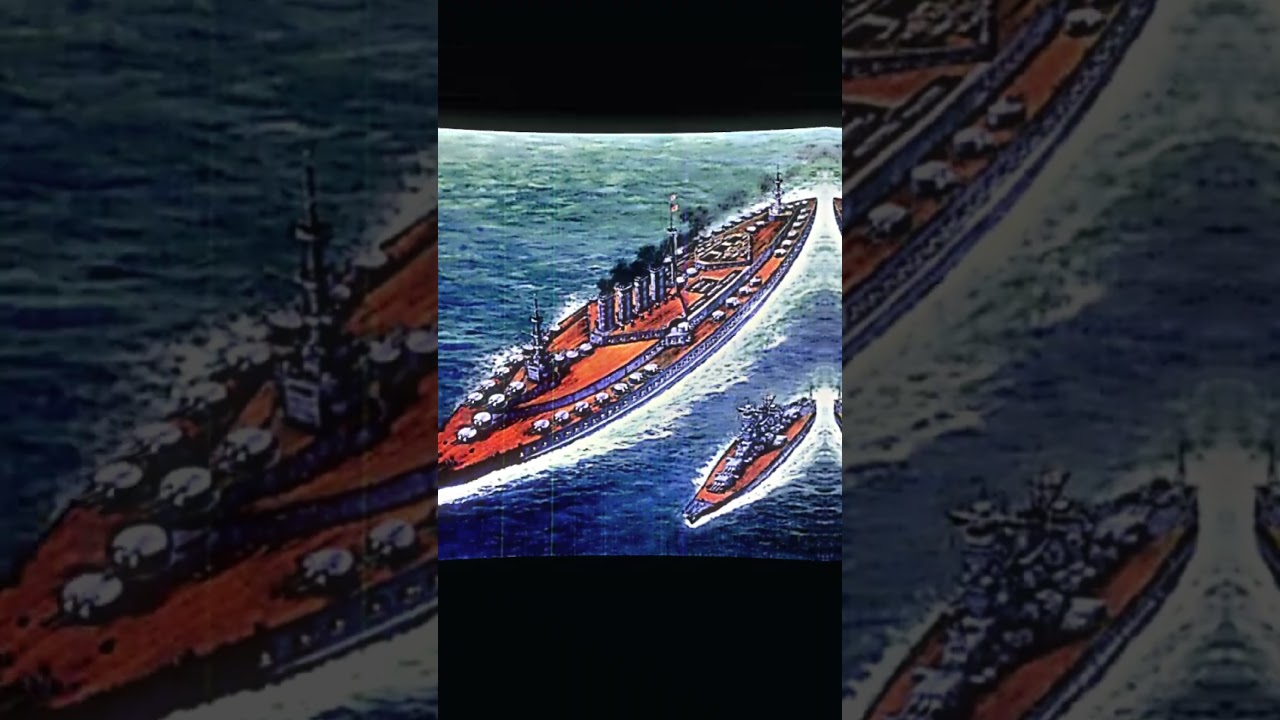 The biggest battleship ever! #edit #ships #phonk