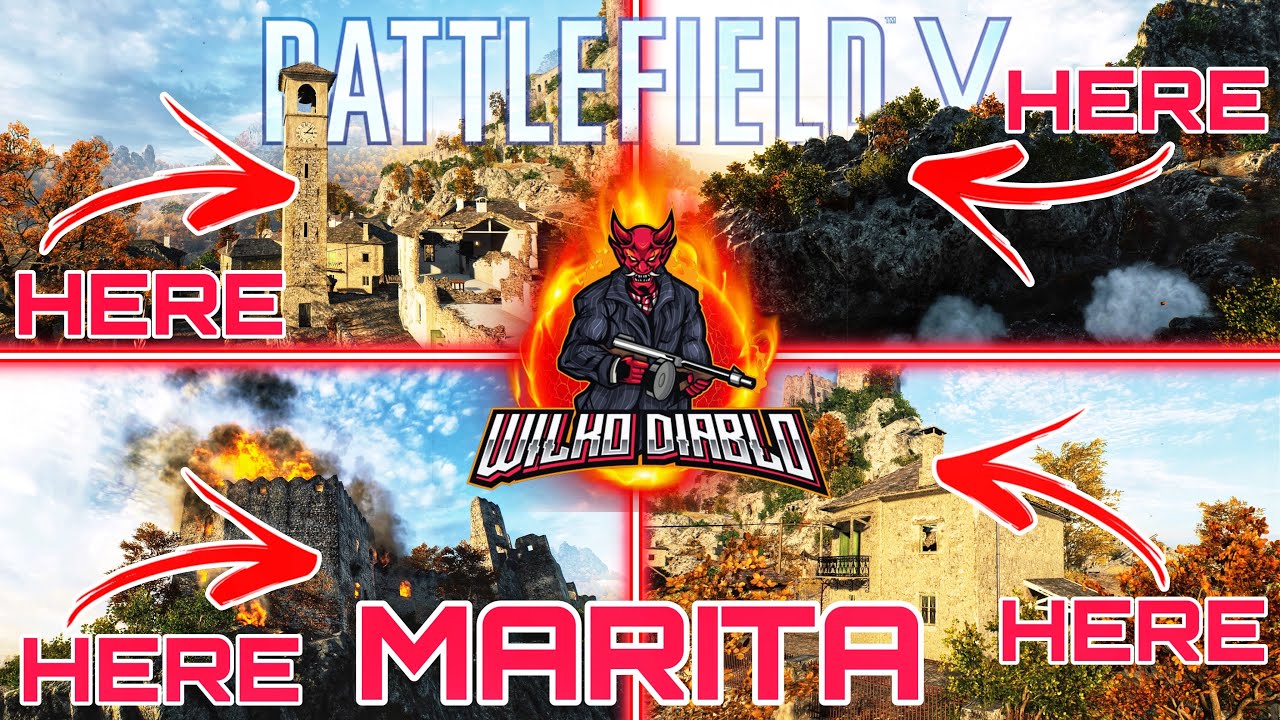 Battlefield V Ultimate Guide To All Map Spots & Positions On Marita