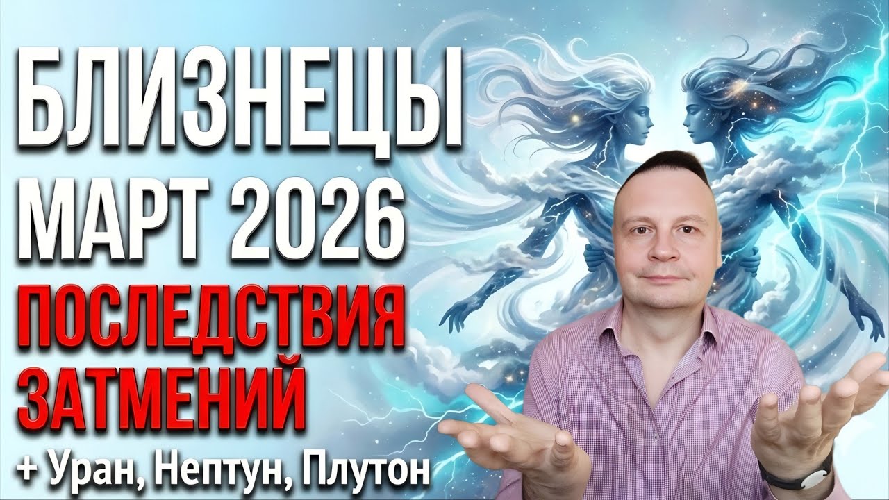 БЛИЗНЕЦЫ ♊ ГОРОСКОП НА МАРТ 2026 от АстроАлексей | Прогноз – Ведическая астрология Джйотиш