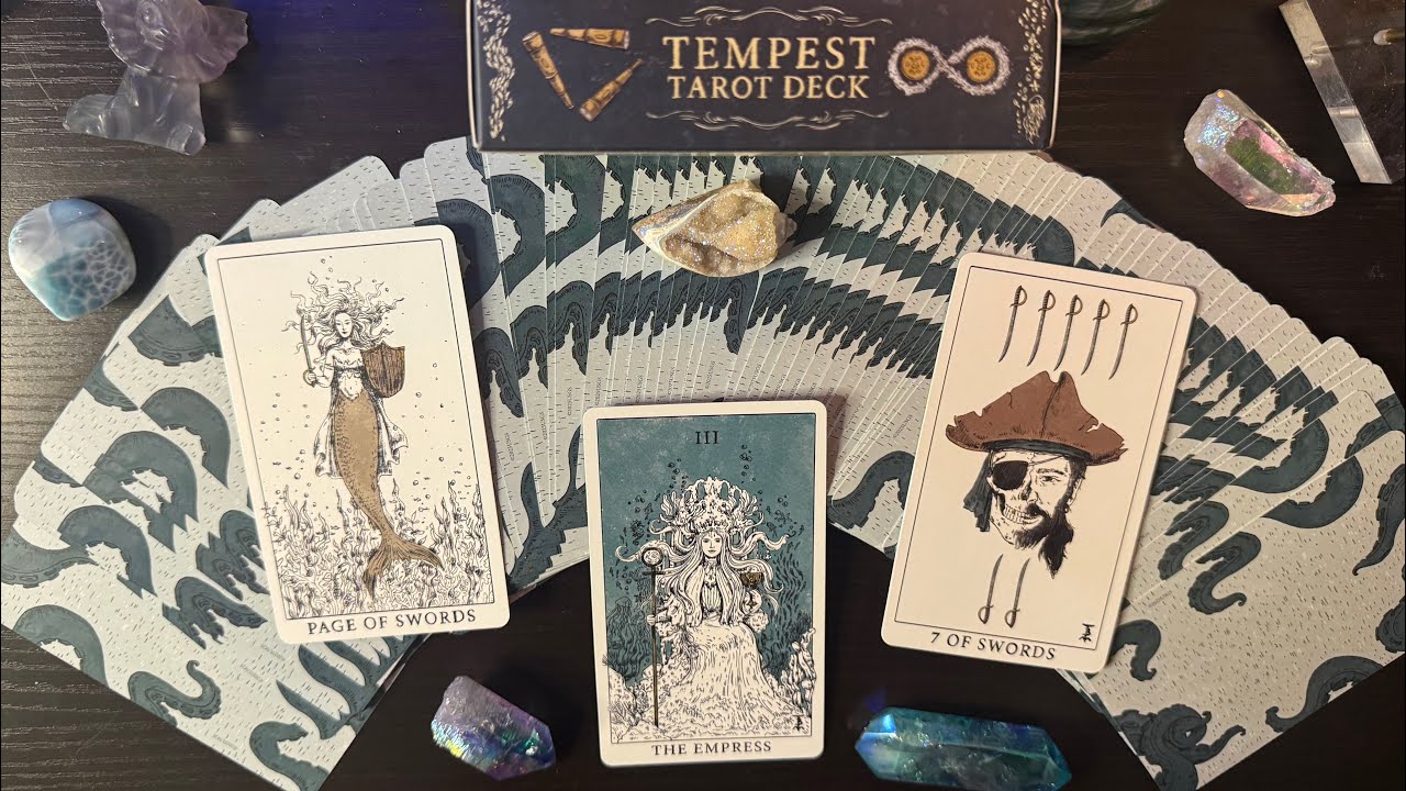 ⚓️ Tempest Tarot ⚓️ Mass Market Edition | Walkthrough and Pairings | 2025