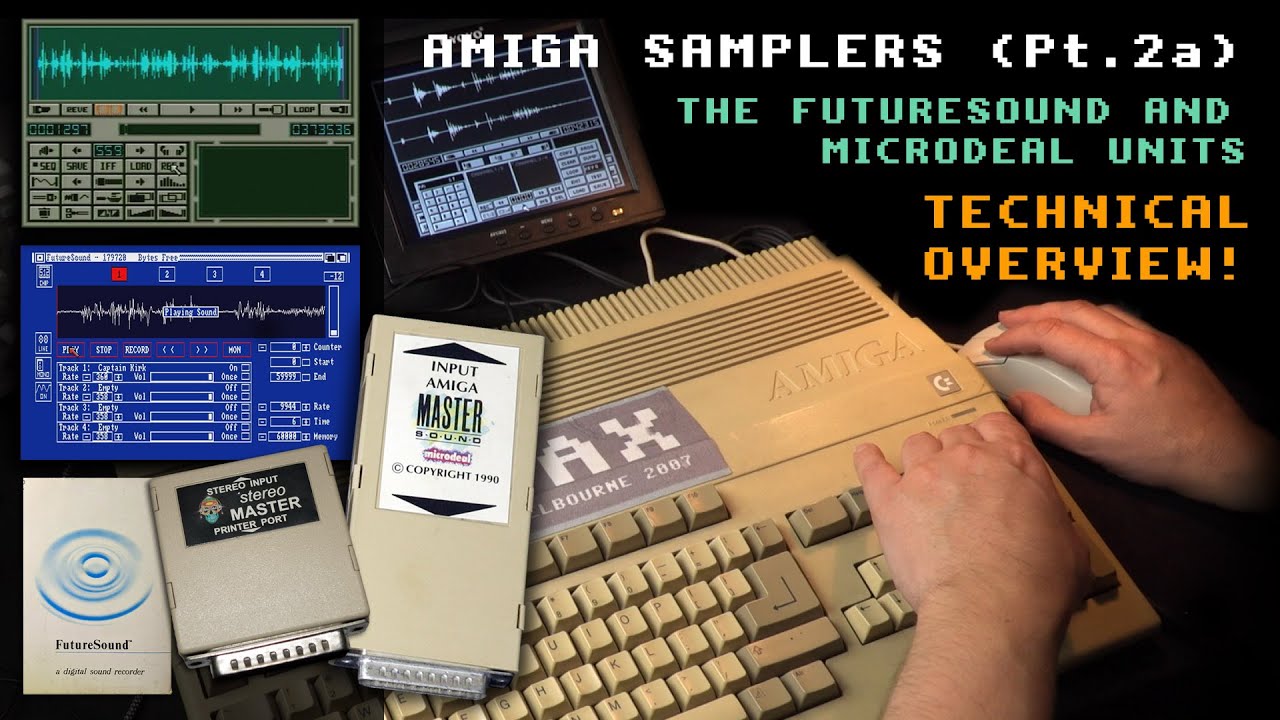 Amiga Samplers (technical) - FutureSound / Master Sound / Stereo Master