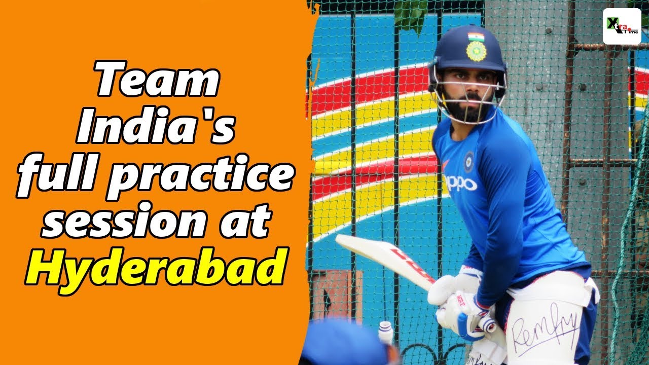 Watch: Indian cricket team's full practice session ahead of 1st ODI | India vs Australia