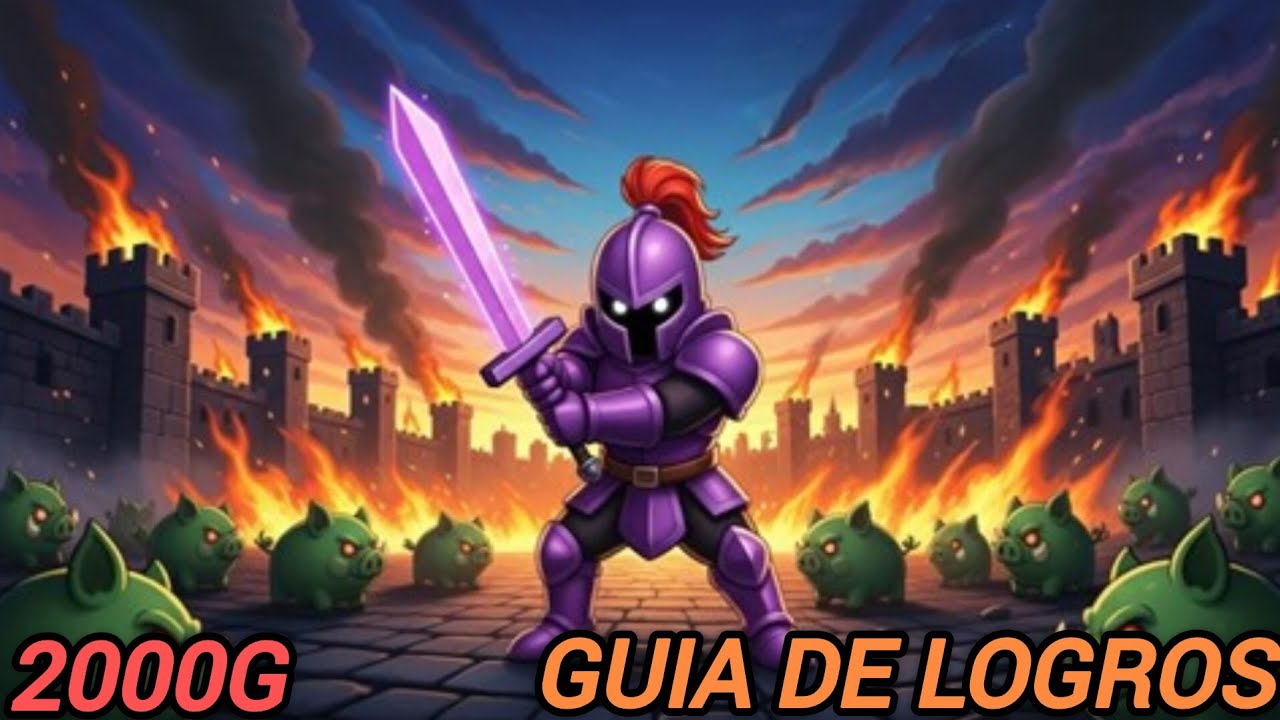 THE HEROIC KNIGHT - GUIA DE LOGROS - 2000G EN SOLO 10 MINUTOS.