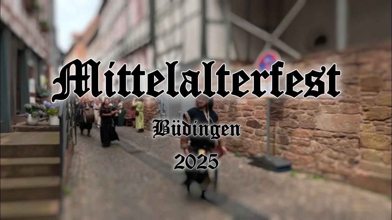 2025 Mittelalterfest Büdingen / Hessen #mittelalter #gopro13