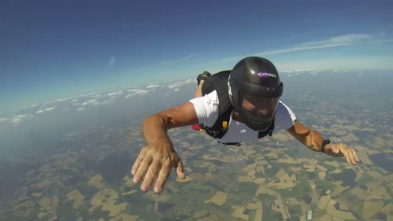 Hobby  SKYDIVING  - raw Footage     ( 50+ 60+ Hobbys)  Skydive / Fallschirmspingen / Sendenhorst
