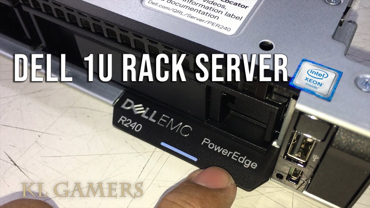 DELL EMC Power Edge R240 1U Affordable Rack Server Details for Small Business