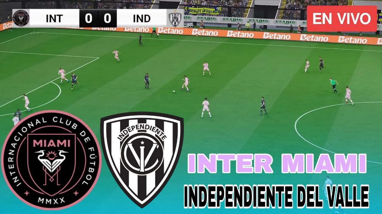 Inter Miami vs Independiente del Valle EN VIVO🔴 Amistoso 2026 Partido de HOY Simulación PES 21