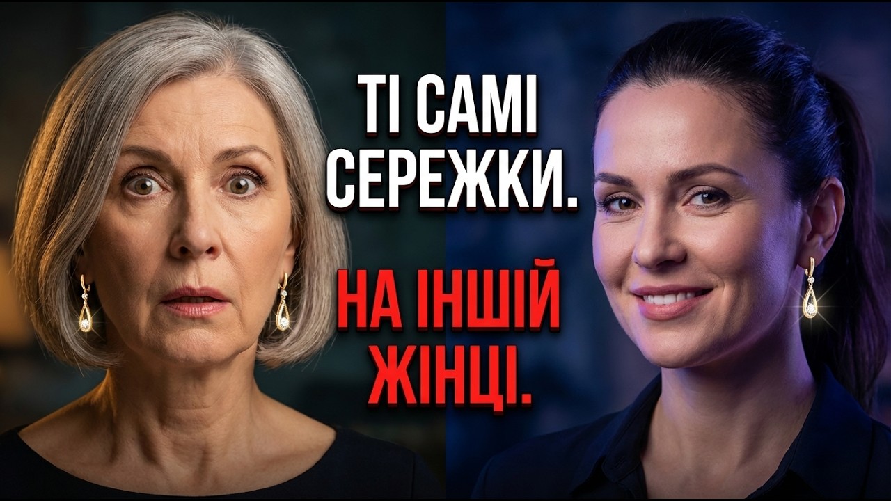 Вона знайшла такі ж сережки на коханці чоловіка і її життя розсипалось
