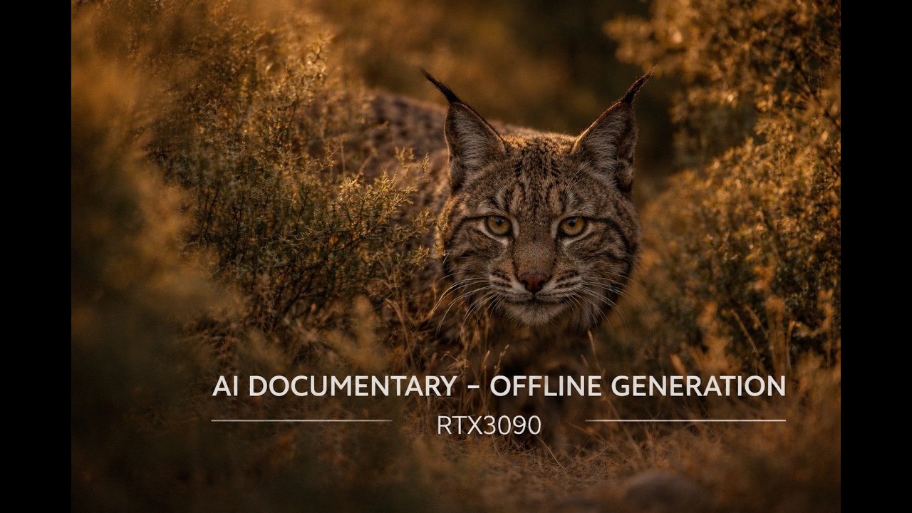 AI Documentary - Offline Generation - RTX3090