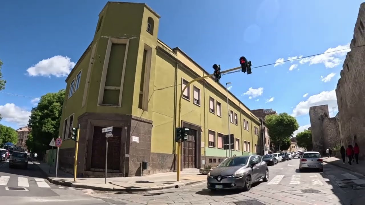 Italie Sardaigne Sassari Centre ville Gopro / Italy Sardinia Sassari City center Gopro