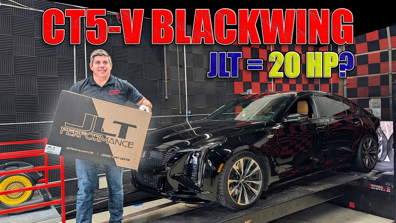 Компания JLT Intake заявляет о приросте мощности на 20 л.с. для CT5-V Blackwing... Мы это проверили.
