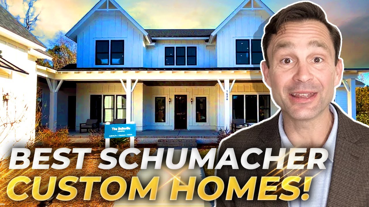 Schumacher Custom Homes In SC Lowcountry | Model Tours & Design Insights! | Living In SC Lowcountry