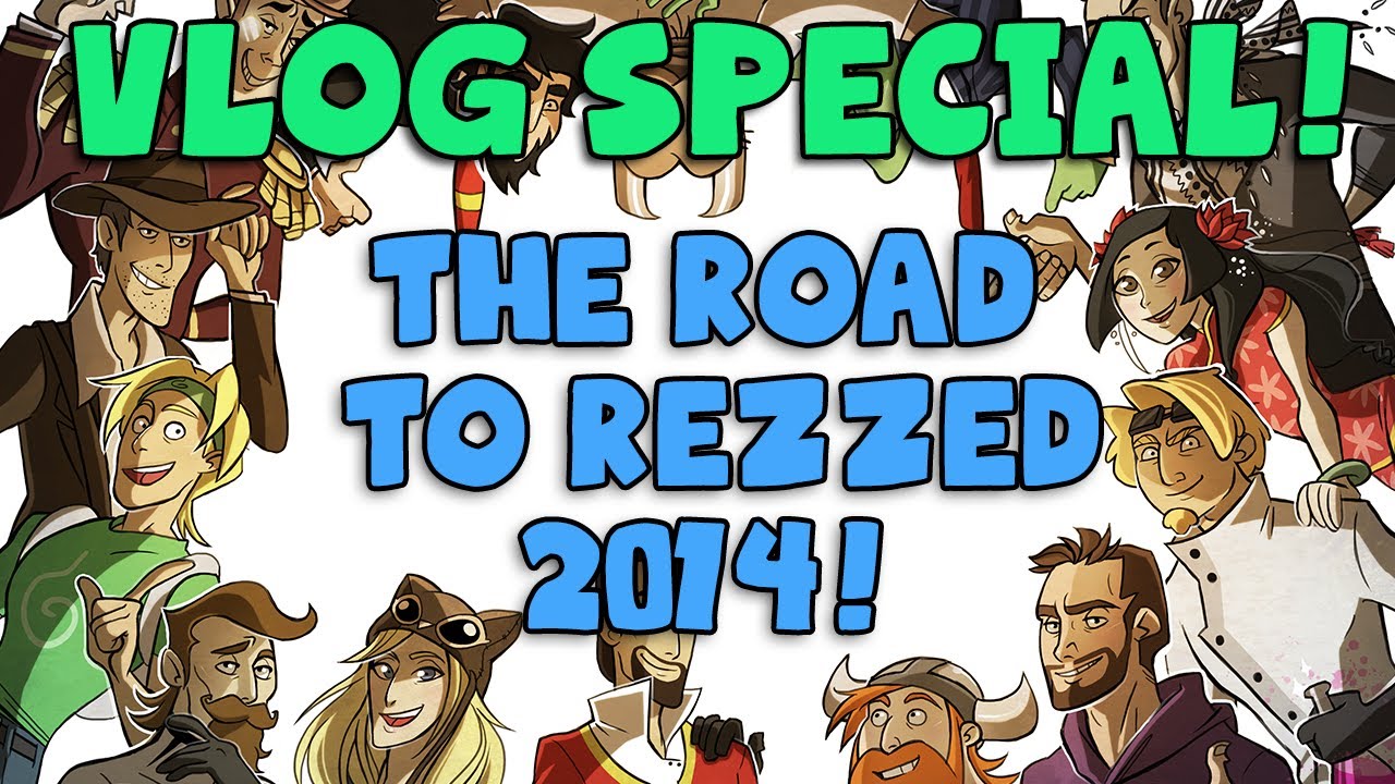 YOGSKIM VLOG Special! The Road to Rezzed 2014!