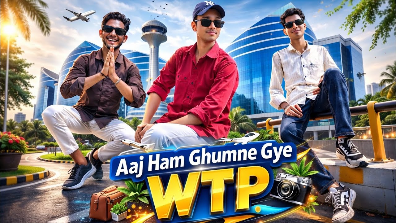Aaj Ham Ghumne Gye WTP 😱 #vlog #dailyvlog 