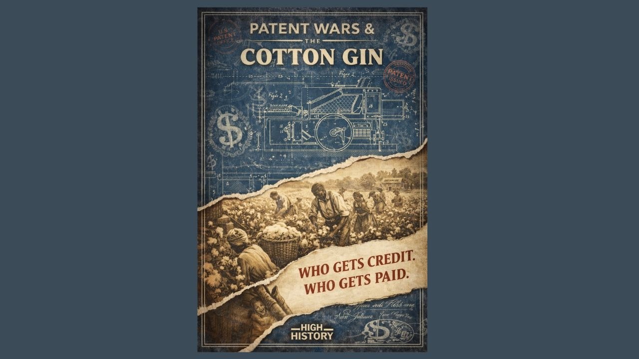 Patent Wars & the Cotton Gin
