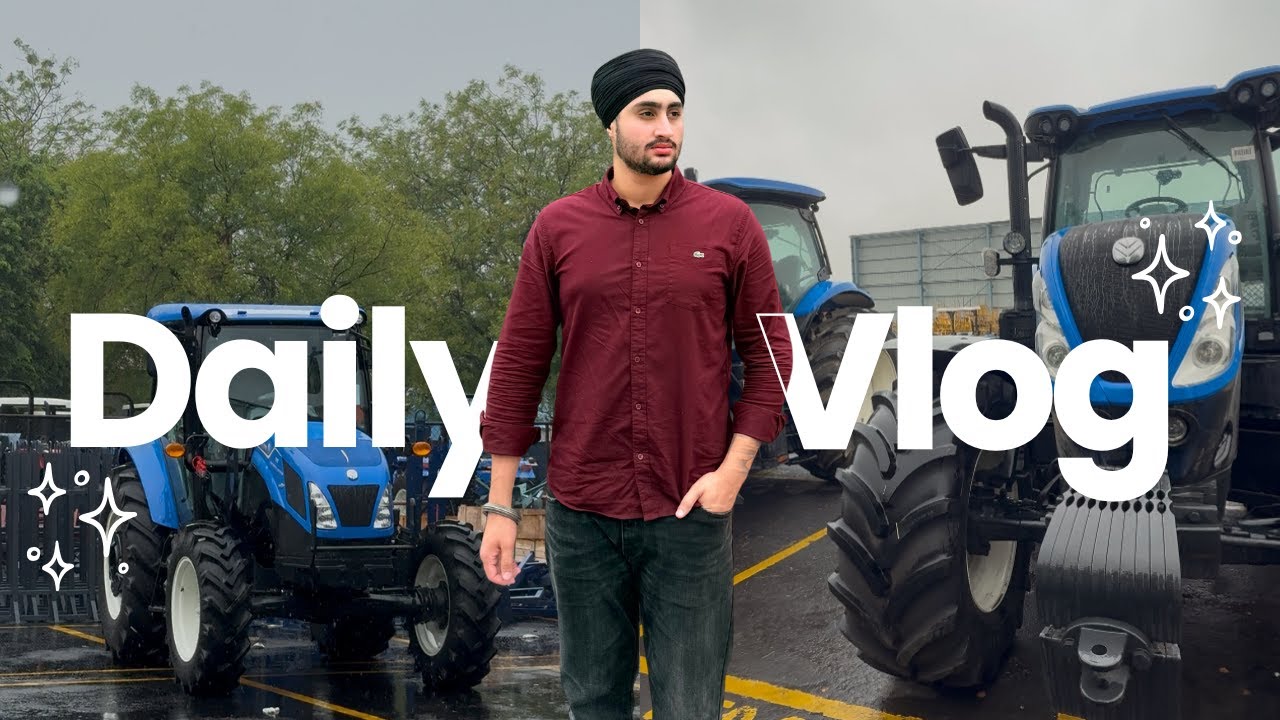 NEW HOLLAND PLANT VISIT NOIDA VLOG | NEW HOLLAND T7.210 | NEW HOLLAND WORKMASTER 105| CNH PLANT TOUR