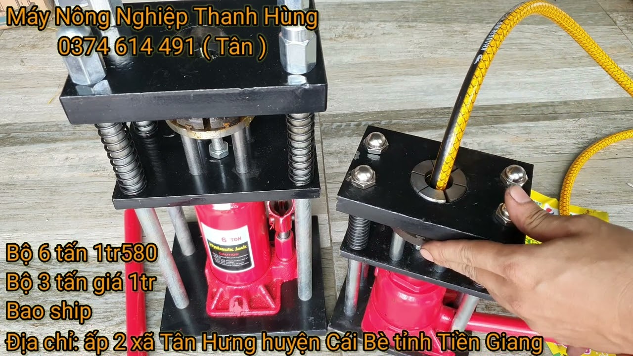 Bộ đóng đầu dây xịt thuốc và rửa xe, 3 tấn 6 tấn