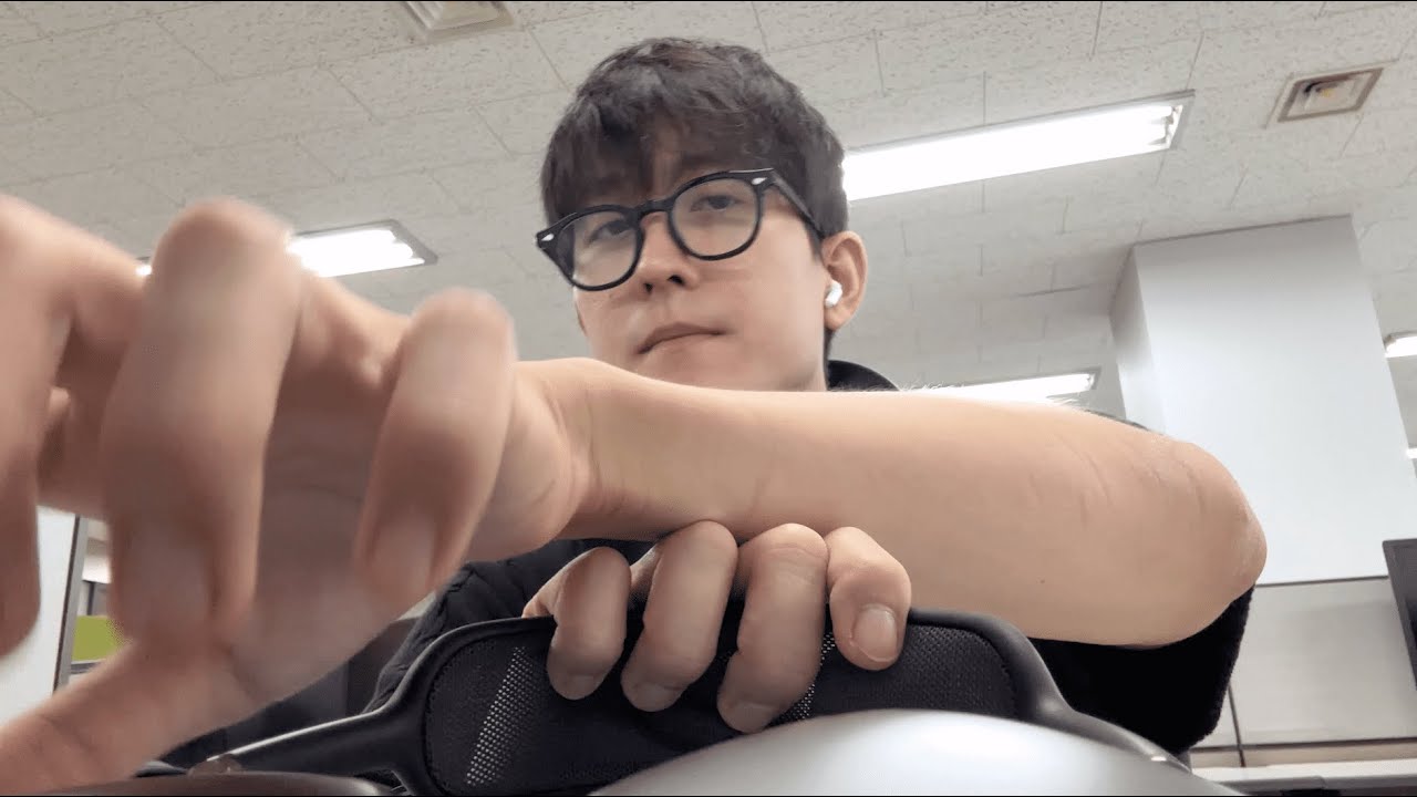 사무실 ASMR 몰래 ㅋ - 2탄 | 자막O