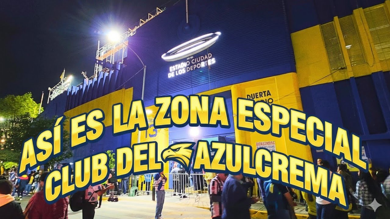 🤦 ASÍ ES LA ZONA ESPECIAL CLUB del ESTADIO AZULCREMA | 🤔¿vale la pena? | CLUB AMERICA 🦅