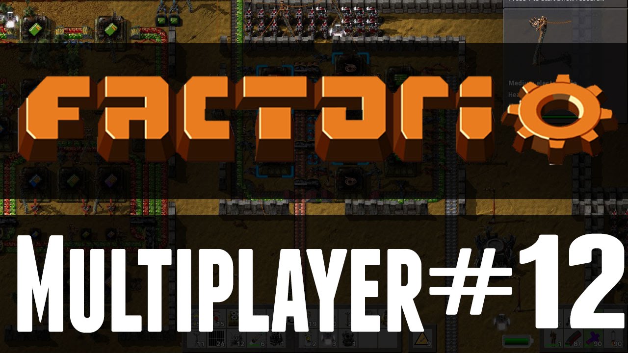 Factorio Multiplayer #12 : Laser Turrets!