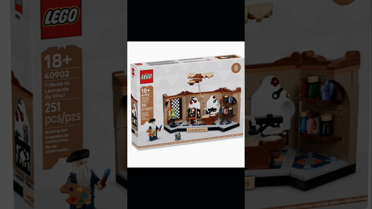 LEGO 40902 Посвящение Леонардо да Винчи GWP