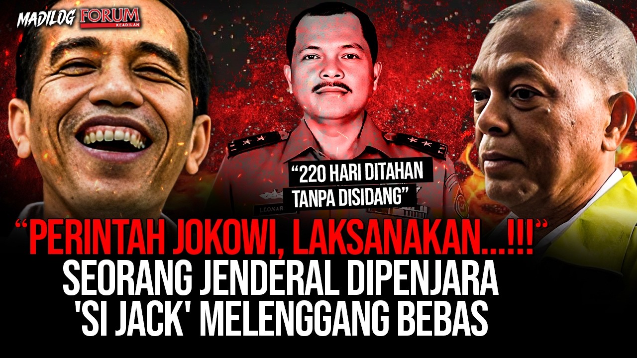 JENDERAL LEONARDI TUMBAL PERINTAH JOKOWI DI RAPAT TERBATAS ISTANA NEGARA