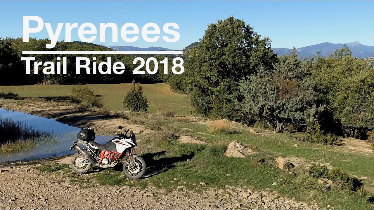 Motorbike trip across the Pyrenees using some TET trails on a KTM 1090 Adventure R