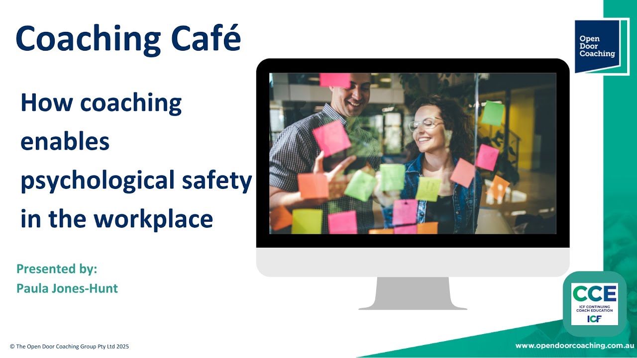 How coaching enables psychological safety in the workplace