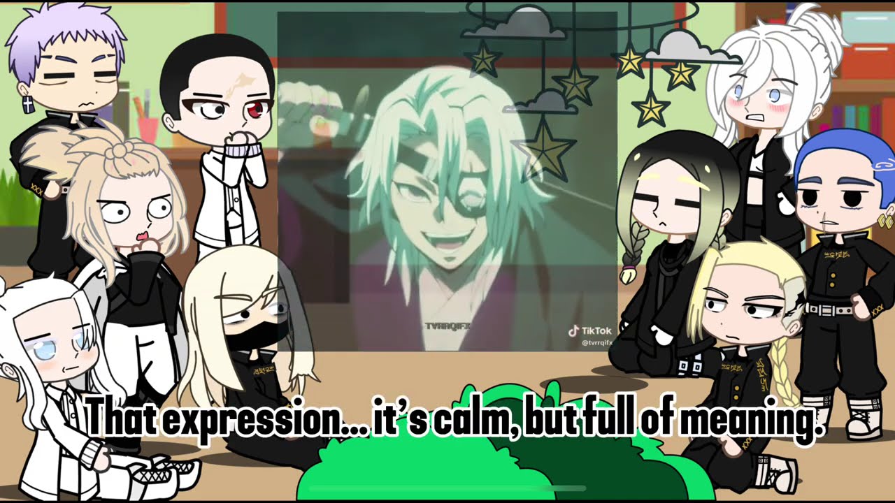 Tokyo revengers react to takemichi as Tengen | Giyuu | Demon slayer | Gacha life