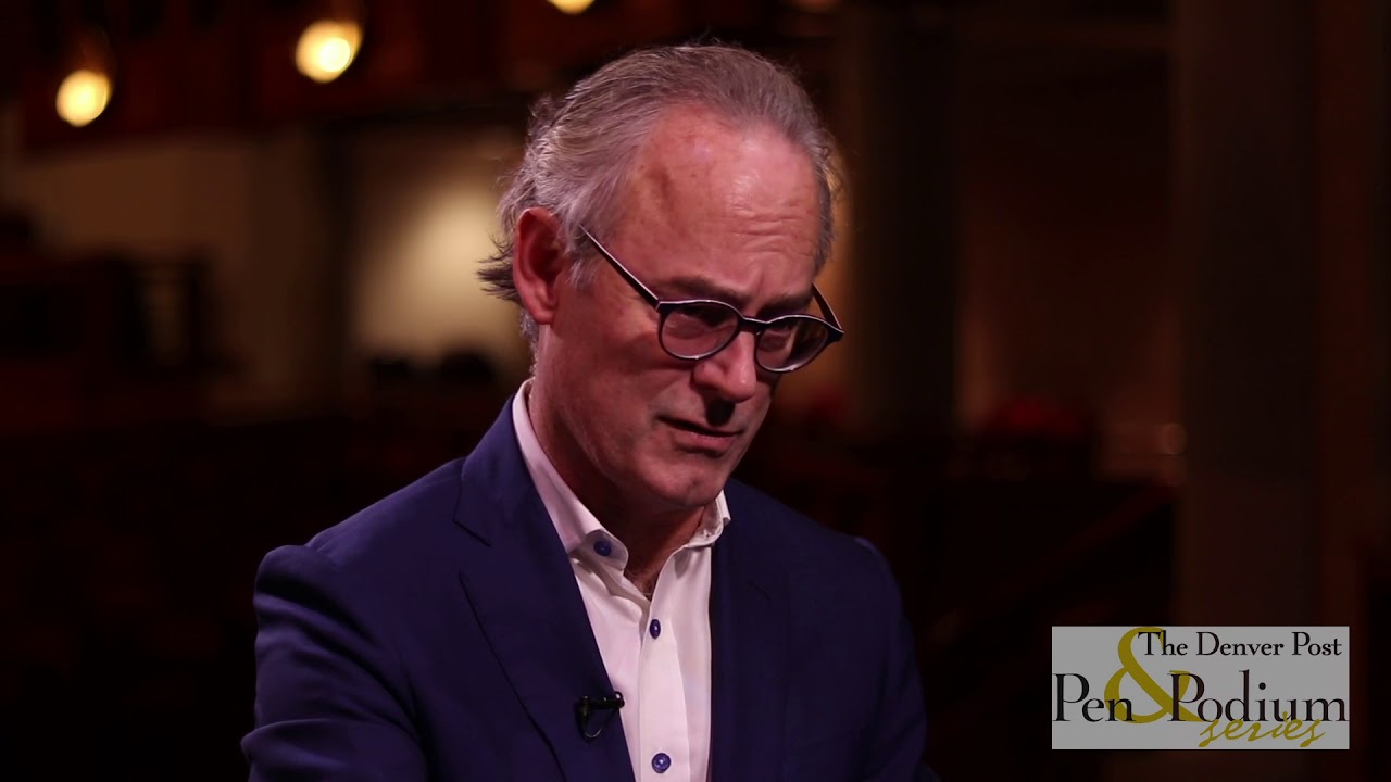 Backstage at Pen & Podium - Amor Towles