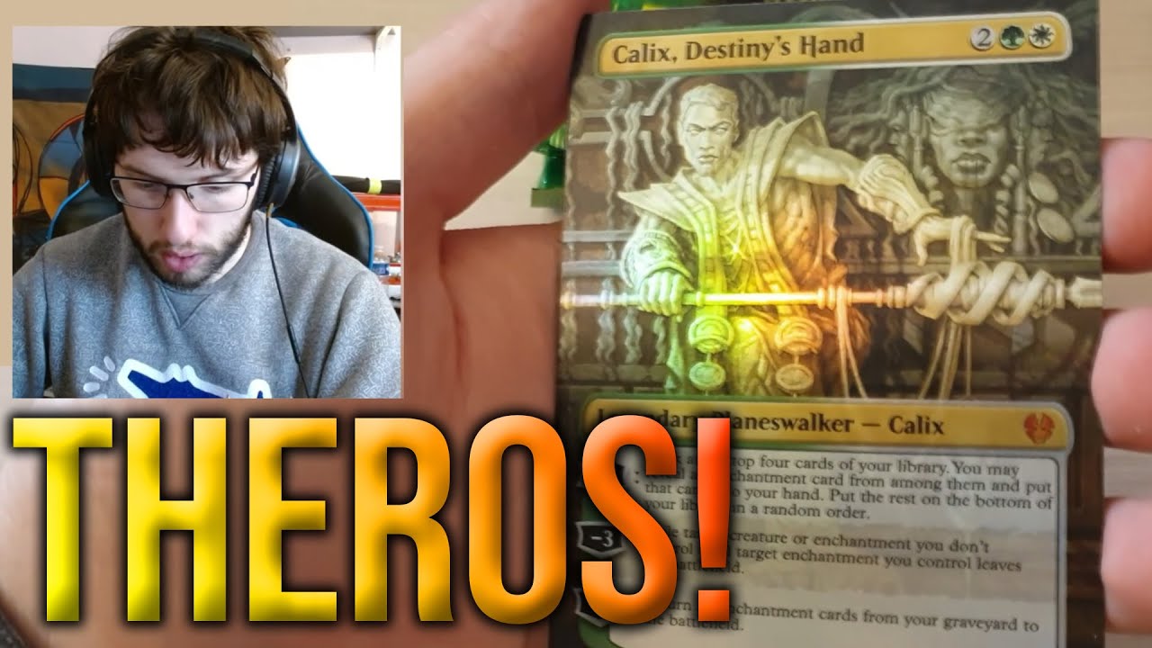 Ouverture de boosters collector THEROS • Magic