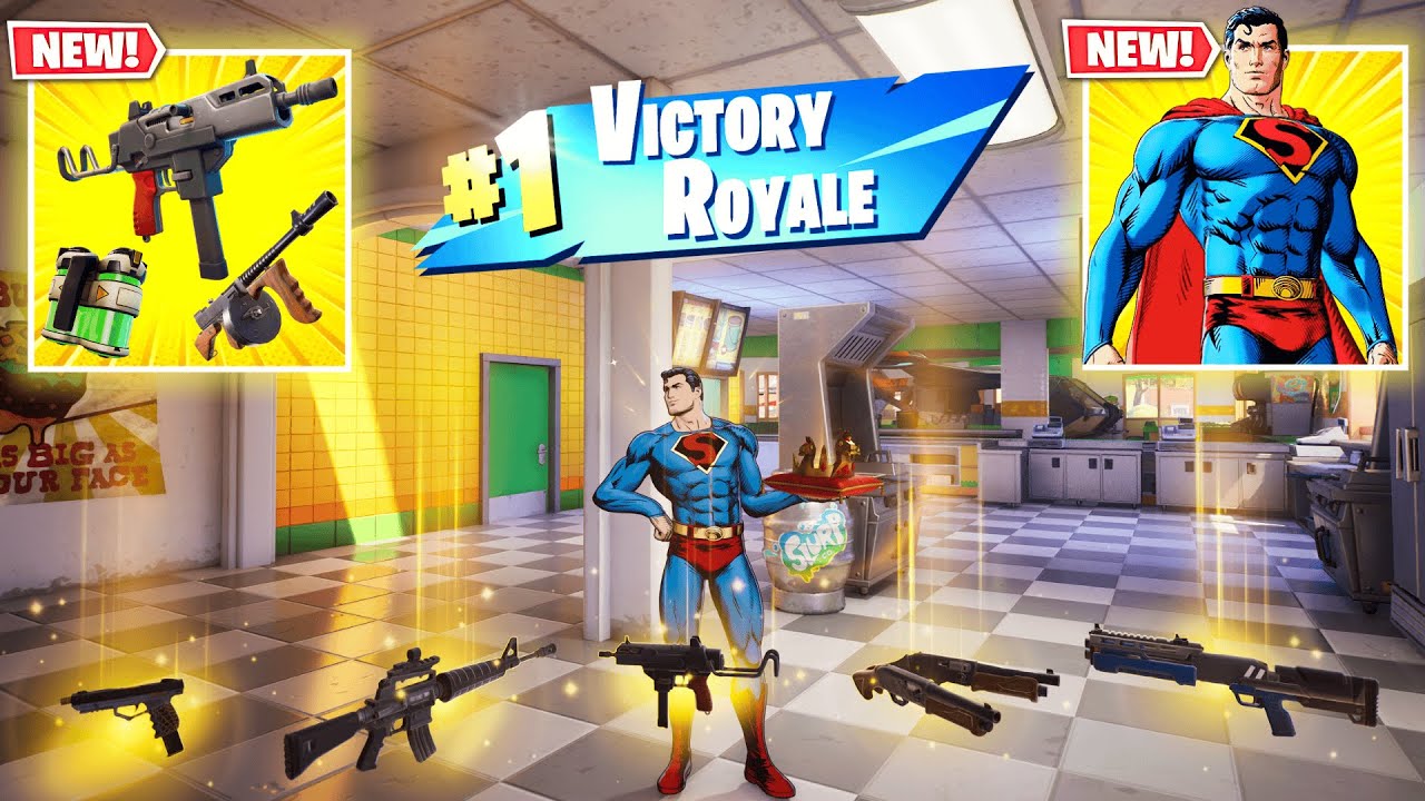 ALL MYTHIC AND EXOTIC GUNS IN FORTNITE (NEW!! Fortnite Chapter 7 Season 1)