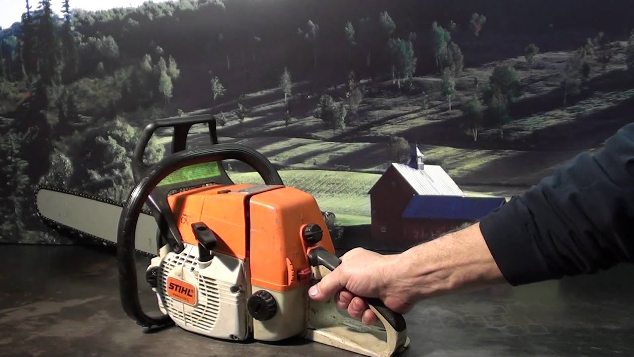 The chainsaw guy shop talk Stihl 034 chainsaw 1 6