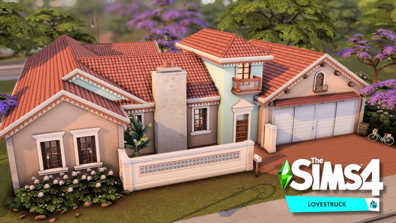 Caminito Del Deseo Villa ❤️‍🔥 The Sims 4 Speed Build | No CC