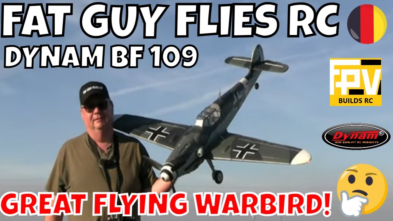 DYNAM BF-109 GREAT FLYING WARBIRD by FGFRC #aviation #rc #rcwarbirds